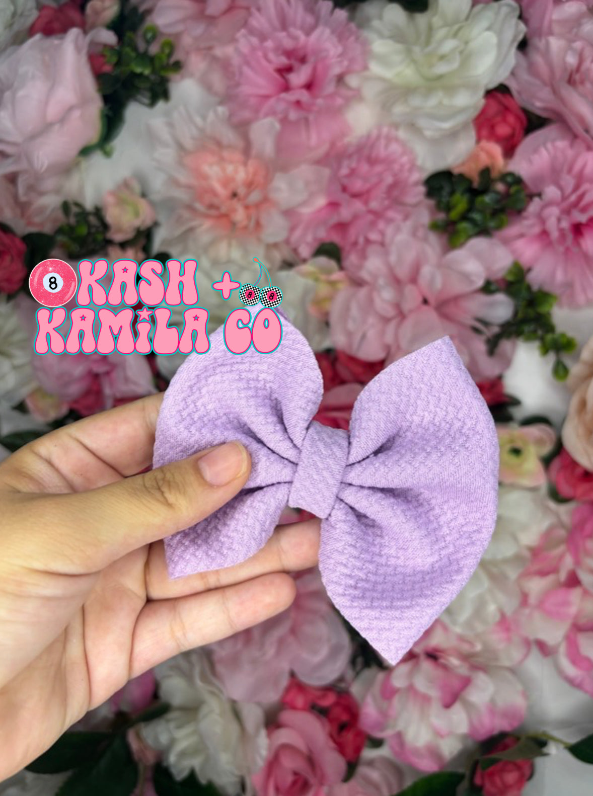 RTS 4” Bow Lilac/Clip