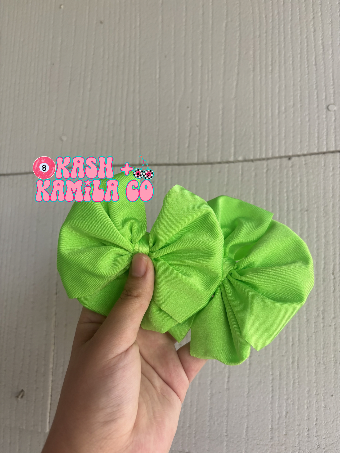RTS Messy Piggies Swim Lime Green / Clip