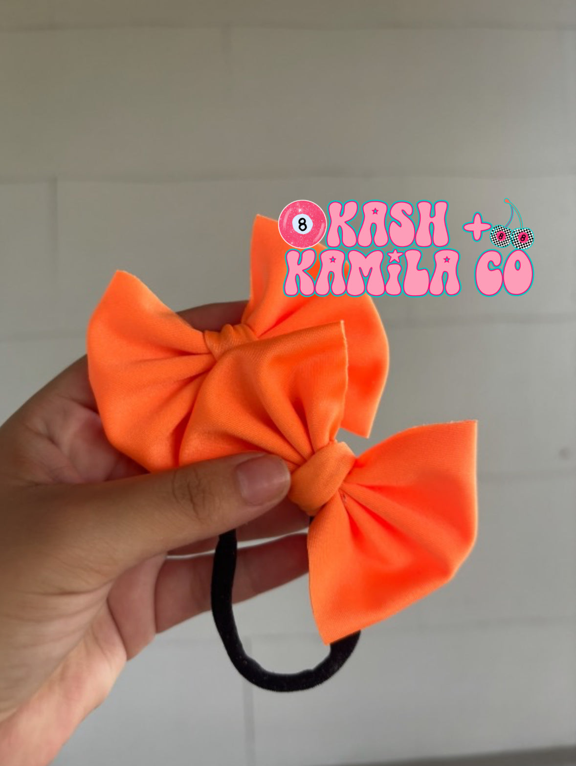 RTS 3” Piggies Swim Neon Orange / Black Nylon