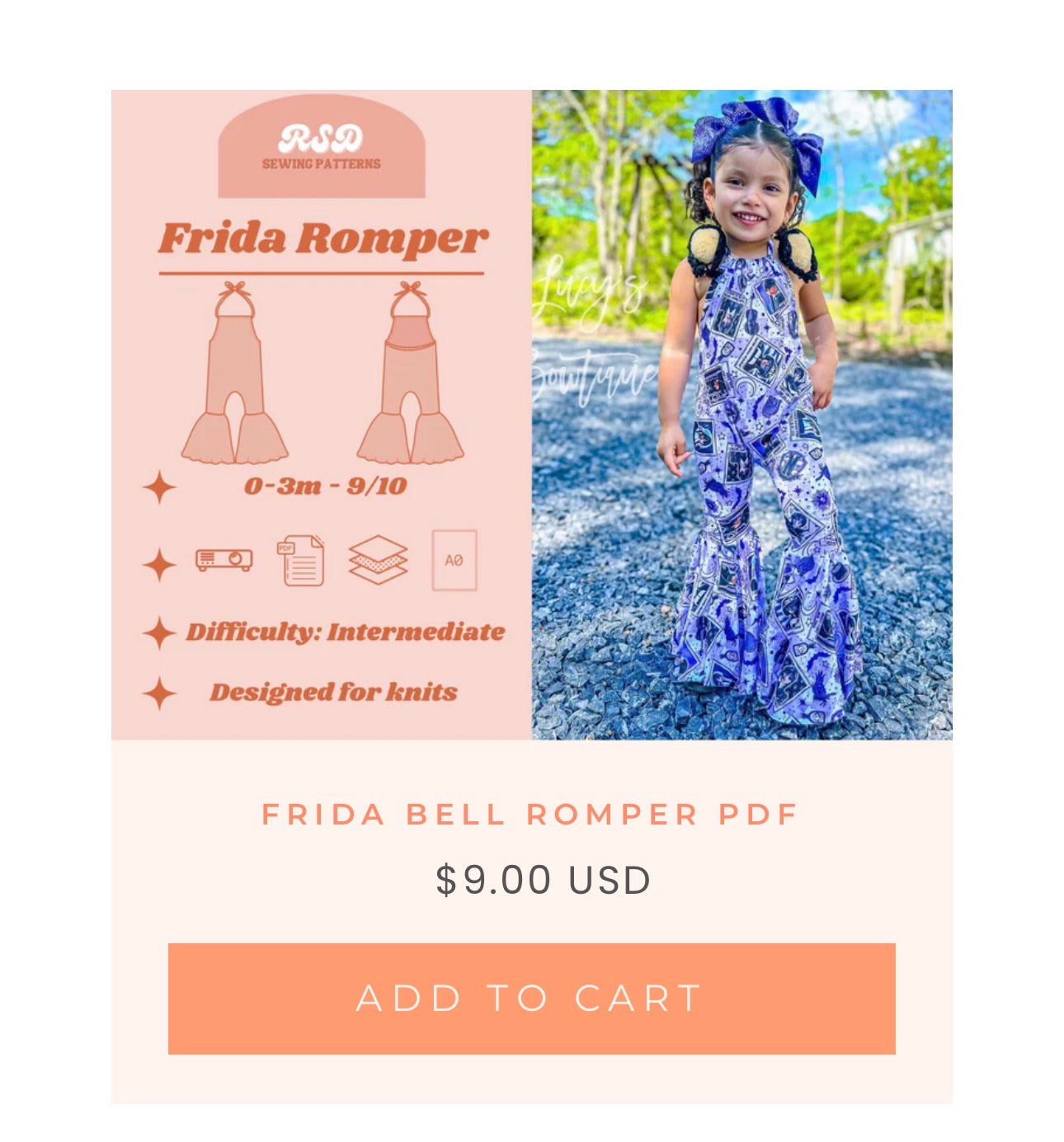 COLLAB Frida Romper