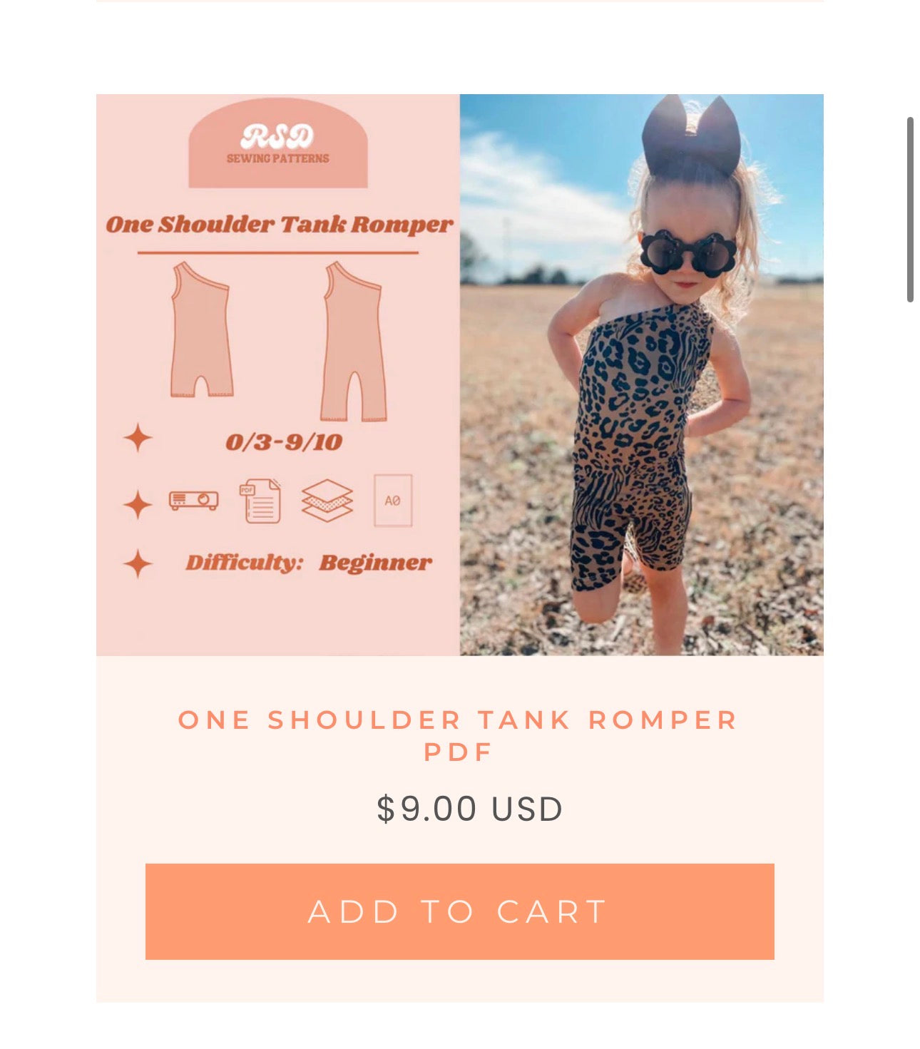 One Shoulder Tank Romper