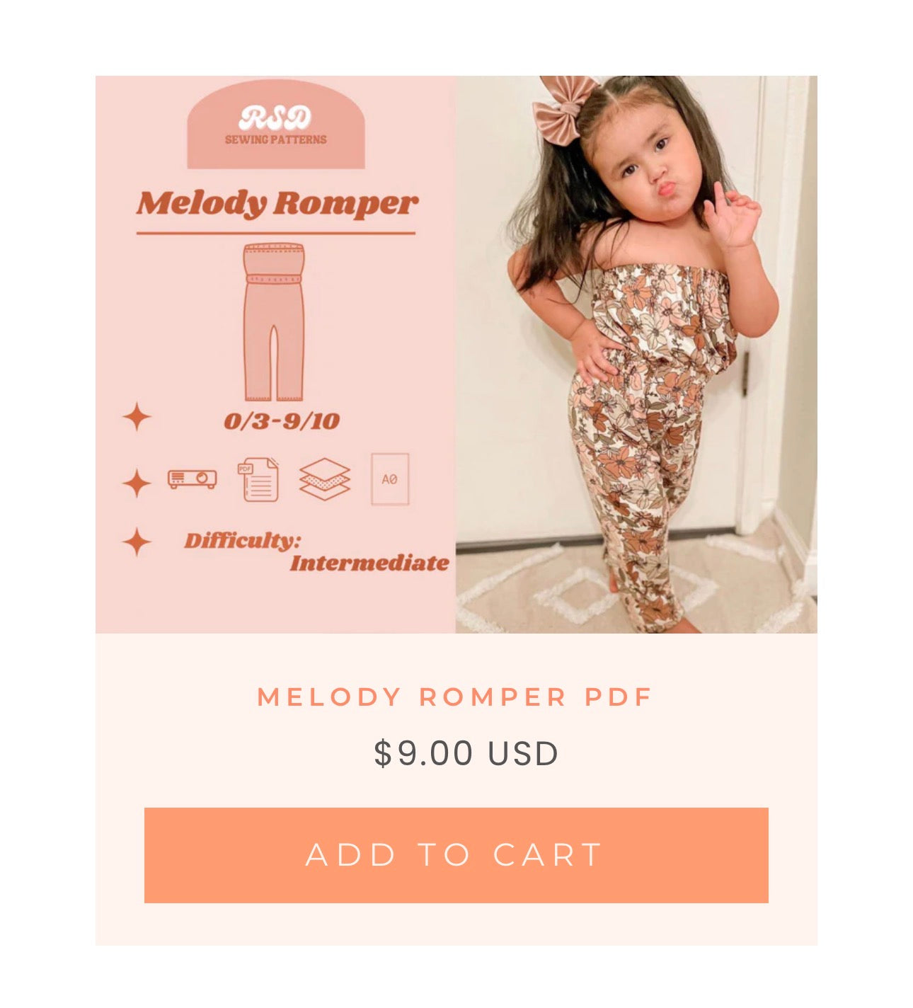 COLLAB Melody Strapless Romper