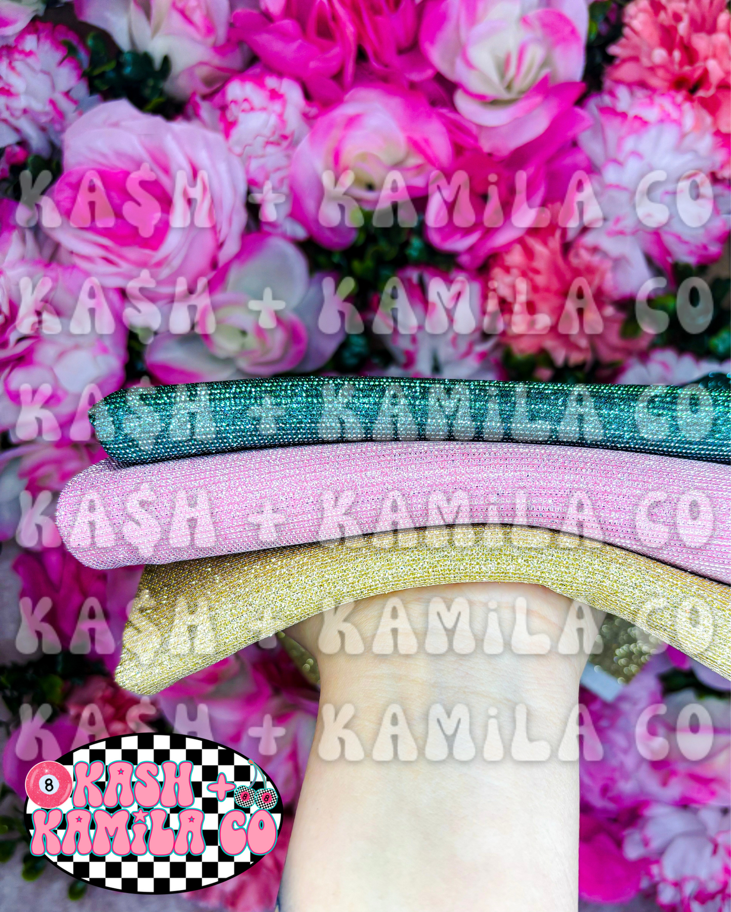 Glitter Shimmer Bows (Clip/Nylon)