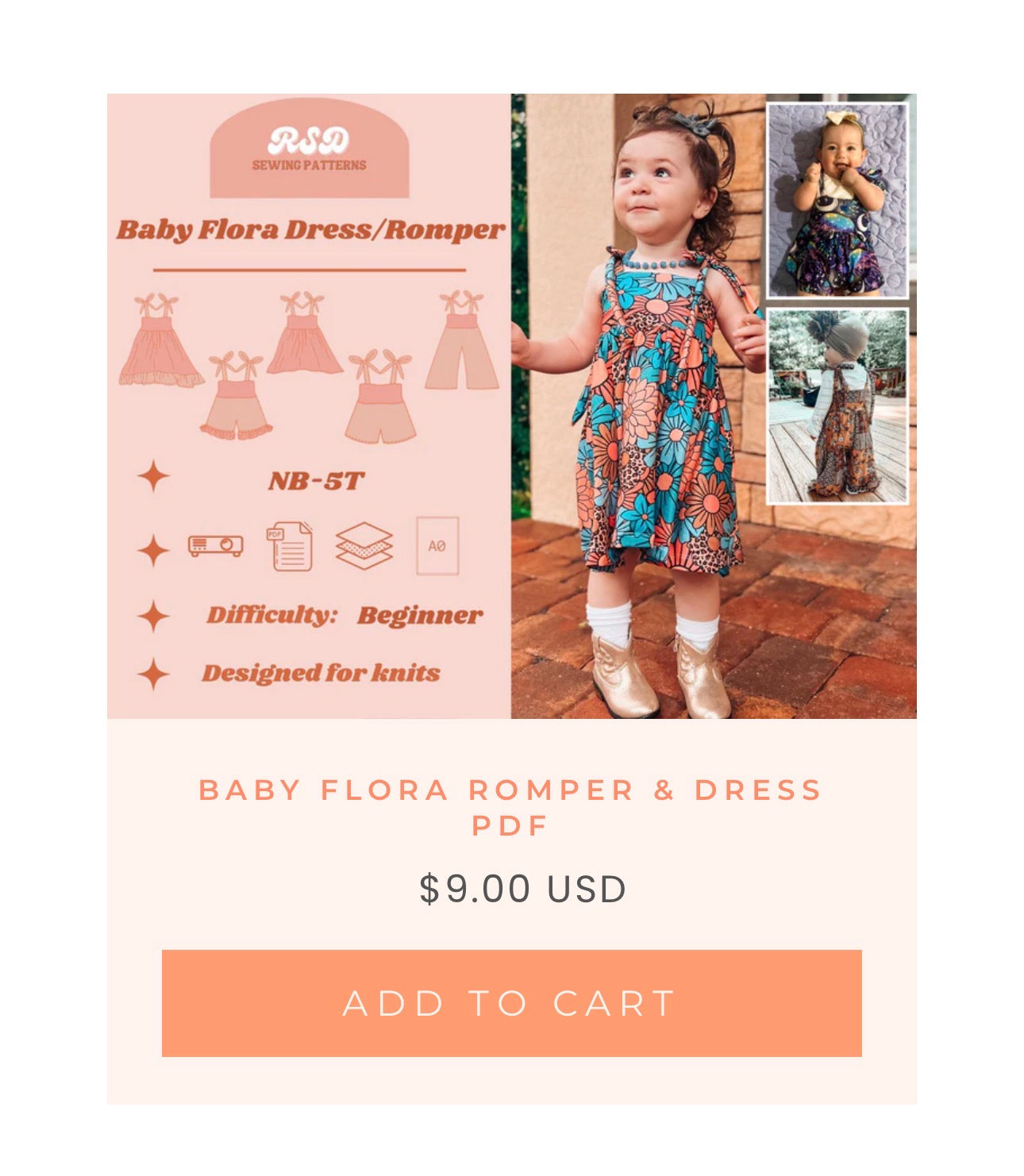 Flora Dress/Romper