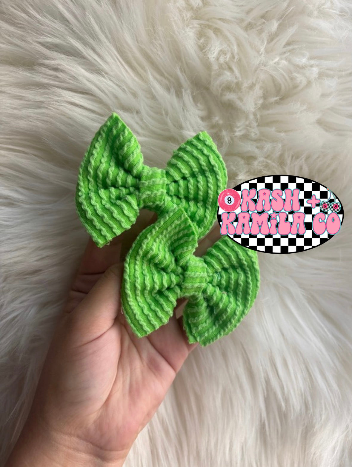 RTS 3” Piggies Urban Rib Lime Green