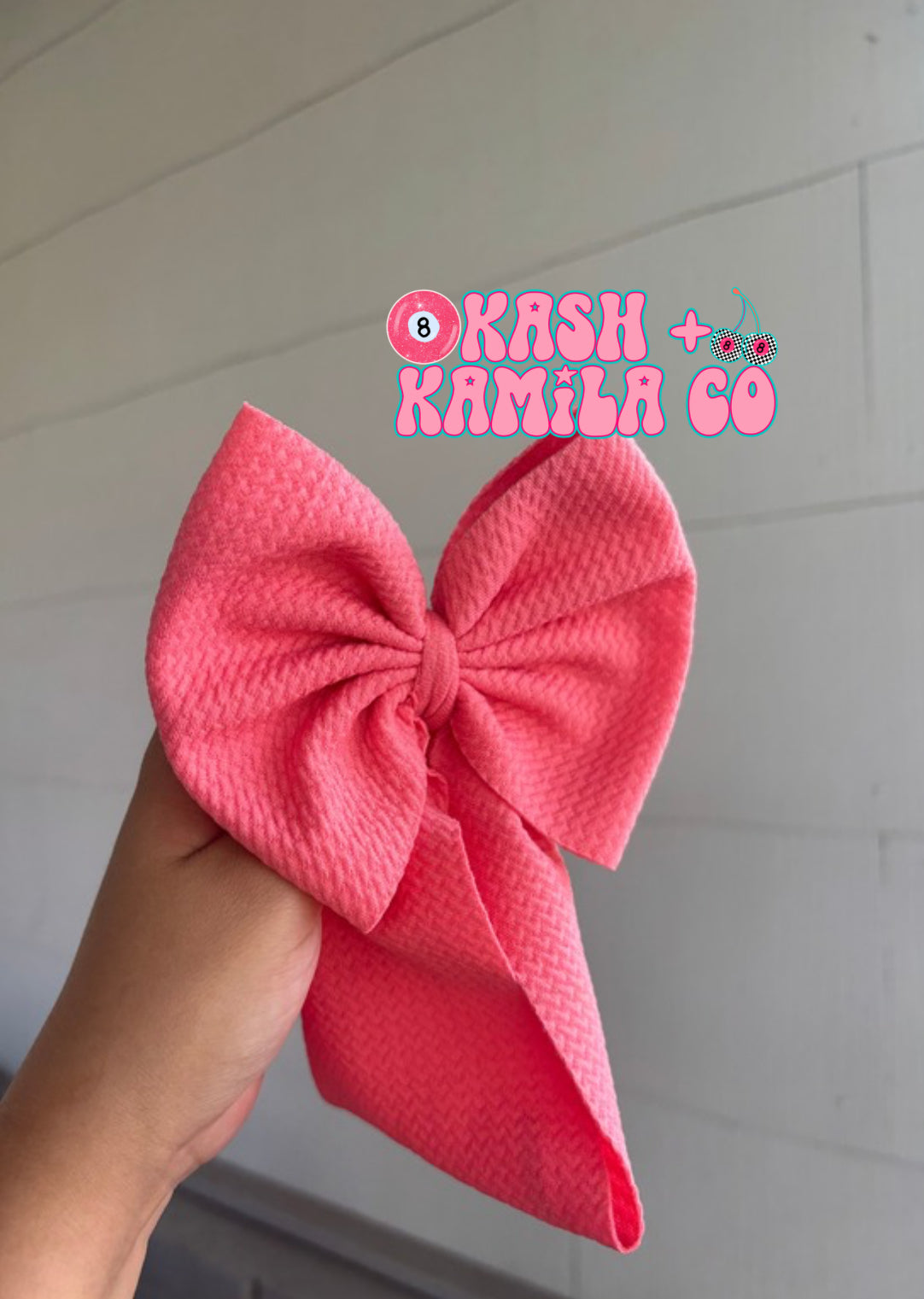 RTS 5” Headwrap Bubble Gum Pink/Newborn