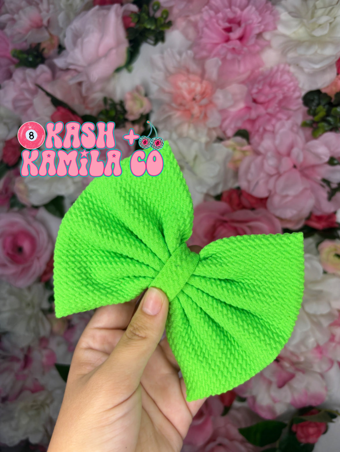 RTS 5” Bow Lime Green / Clip