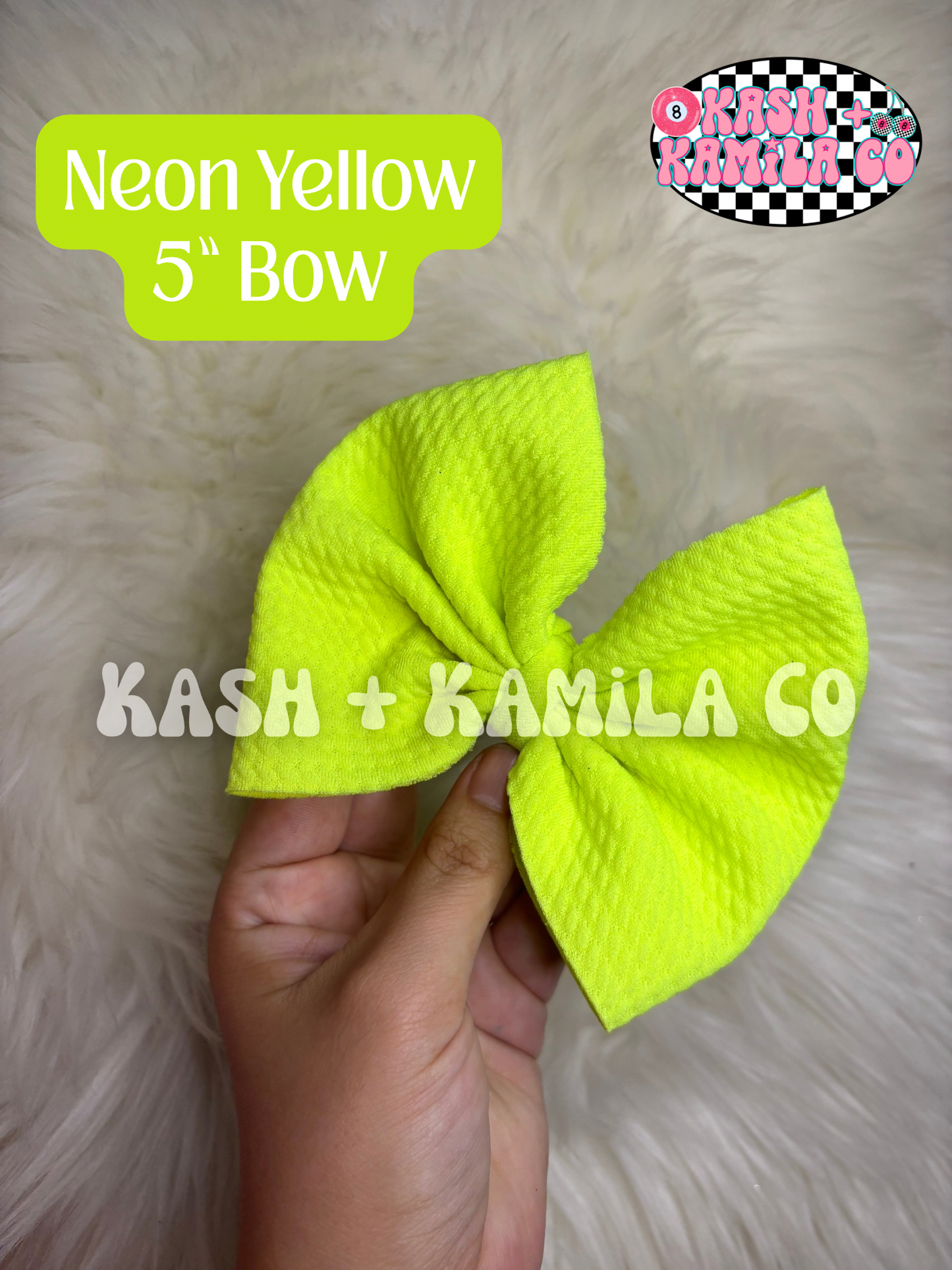 PREORDER Yellow Shades | Bows & Piggies (Clip/Nylon)