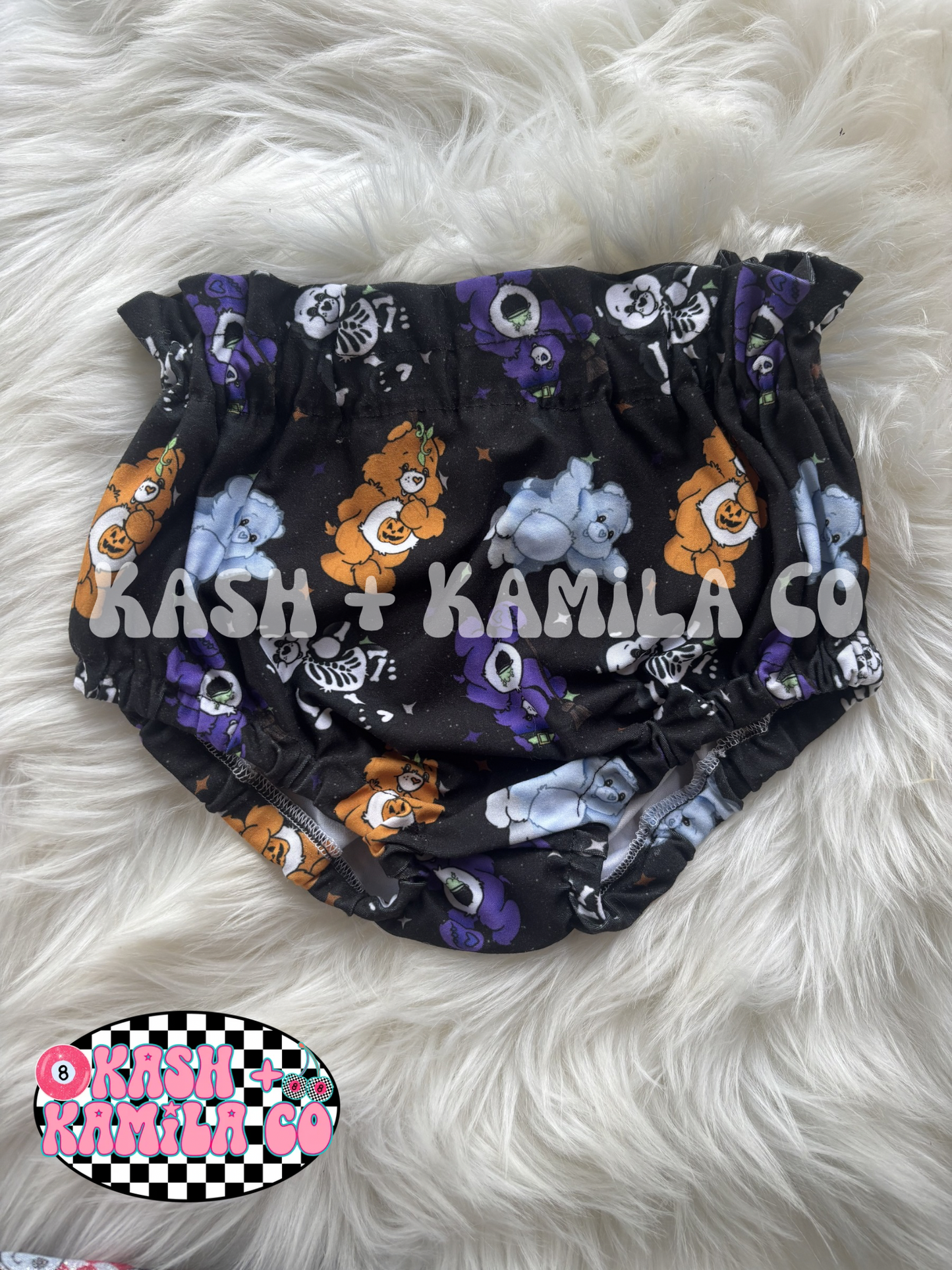 RTS Bloomies Halloween Carebears 4T