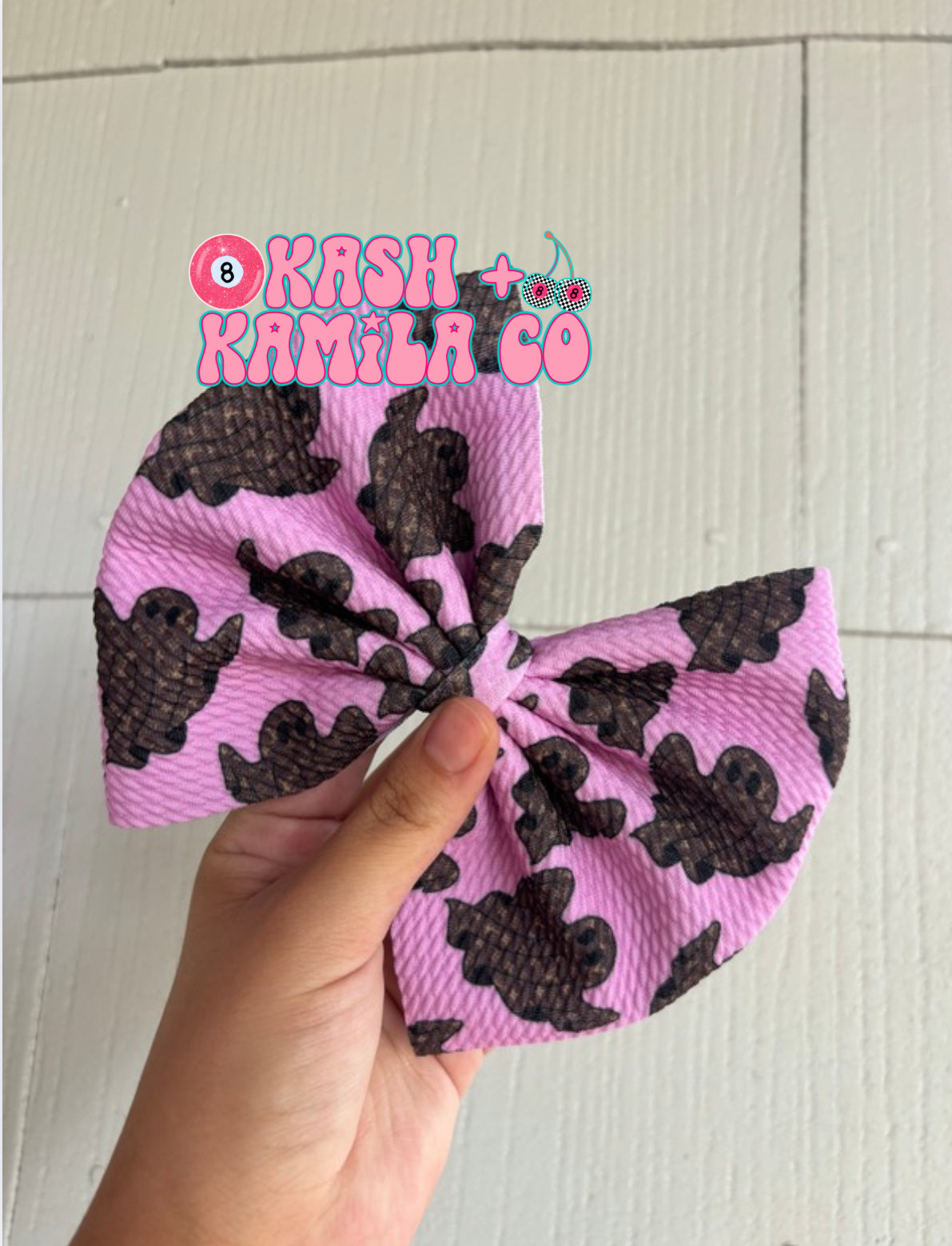 RTS 6” Bow Boujee Ghosts / Clip