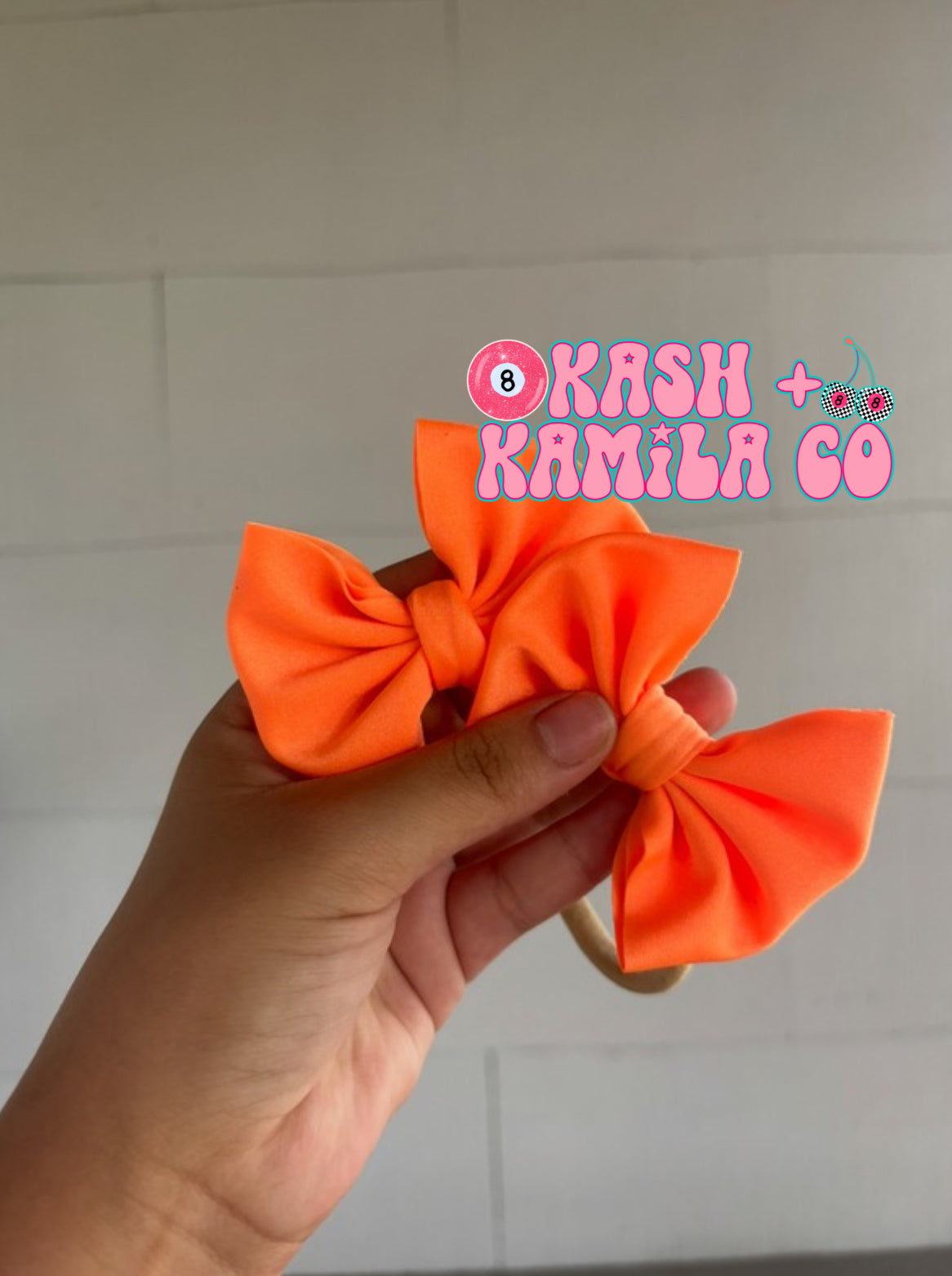 RTS 3” Piggies Swim Neon Orange / Nude Nylon