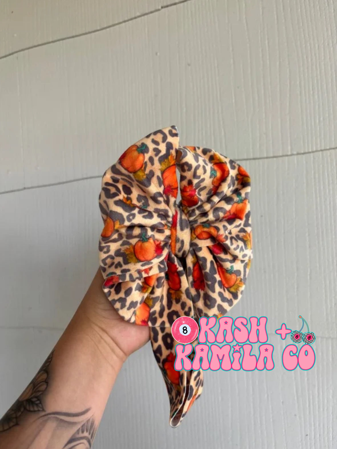 RTS Messy Pumpkin Leopard/Toddler