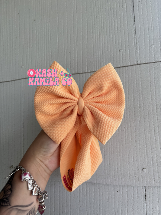 RTS 6” Headwrap Salmon / Toddler