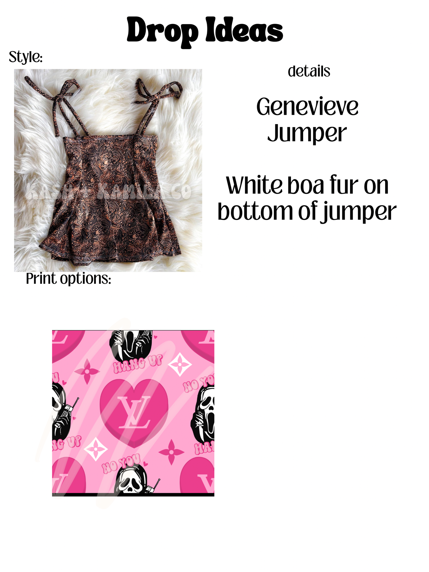 DROP Scream Genevieve Jumper