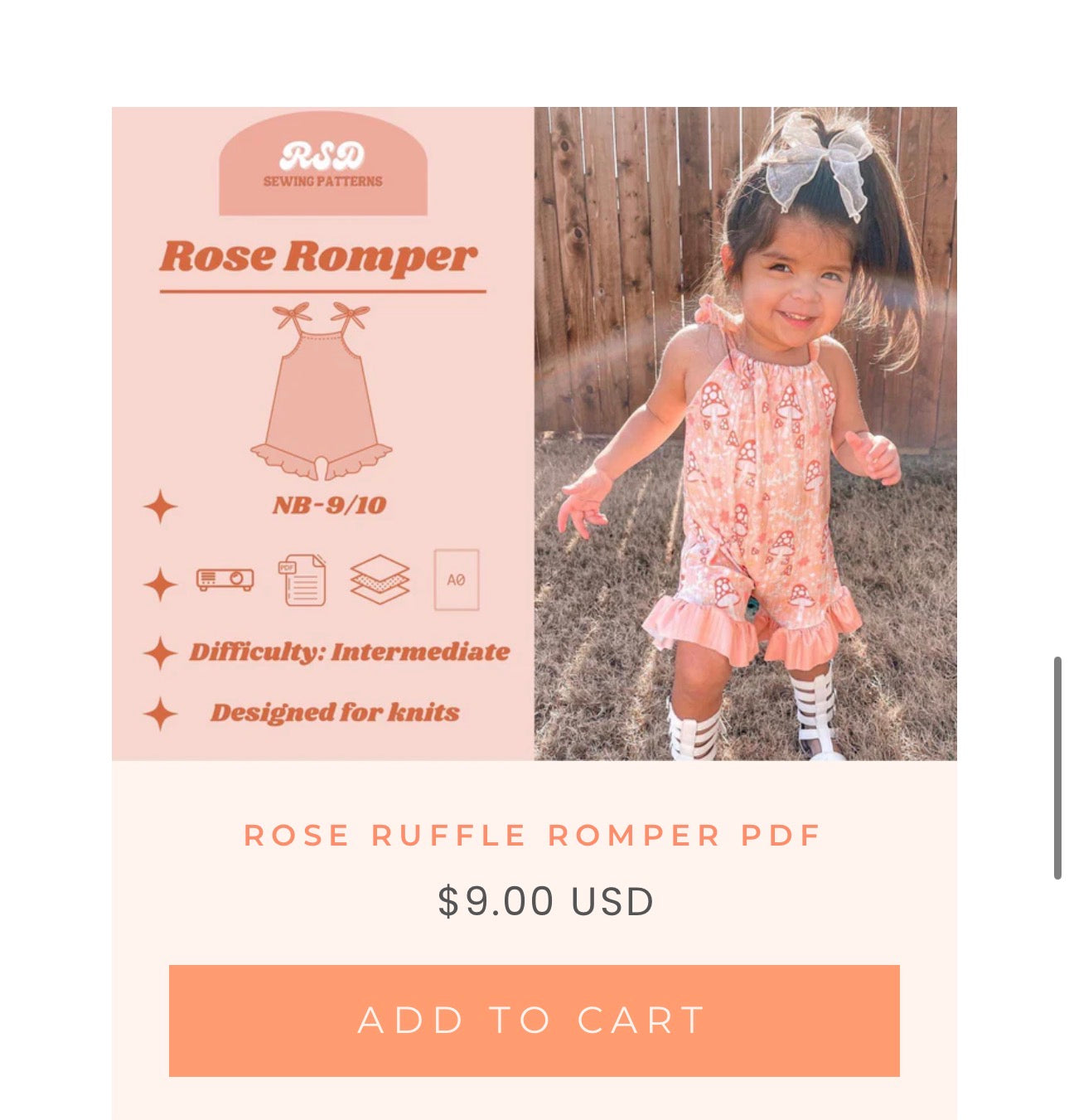 Rose Romper