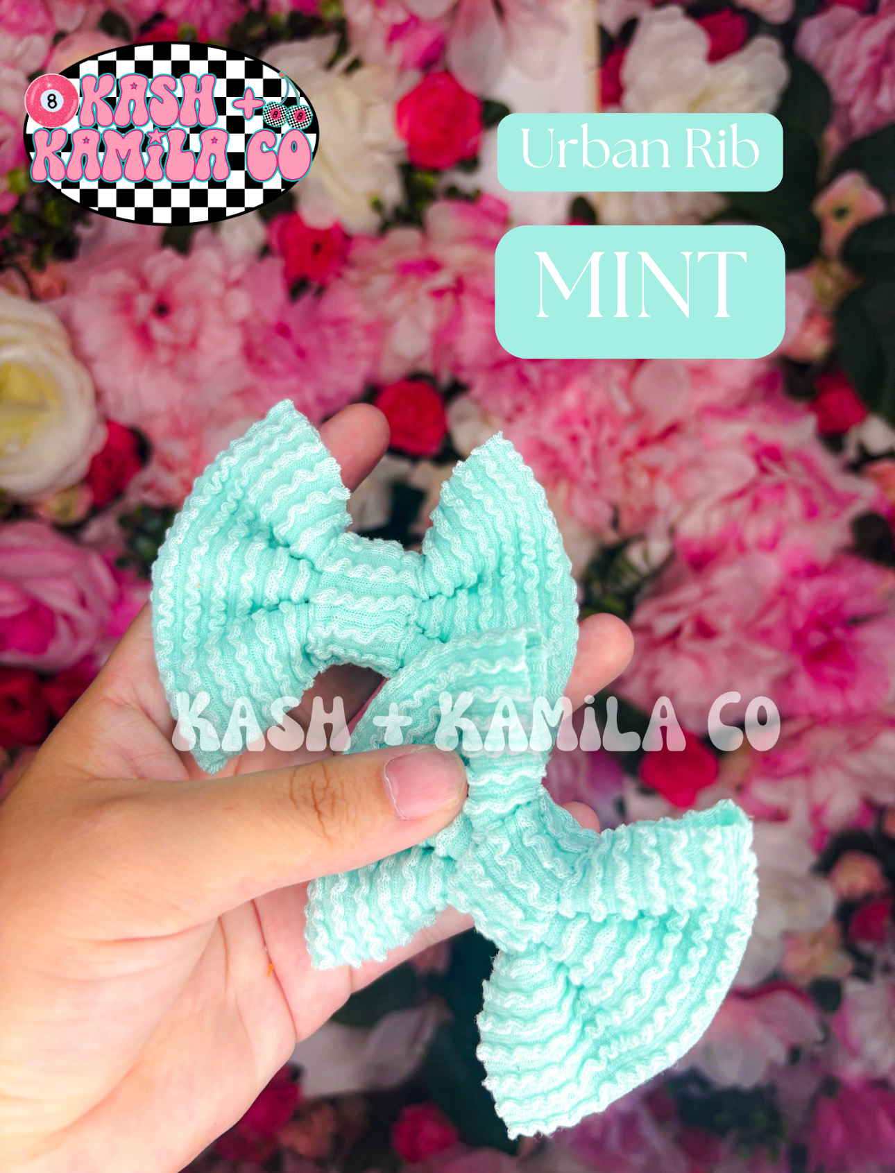 MTO URBAN RIB - Solid Colors (4) | Bows & Piggies (Clip/Nylon)