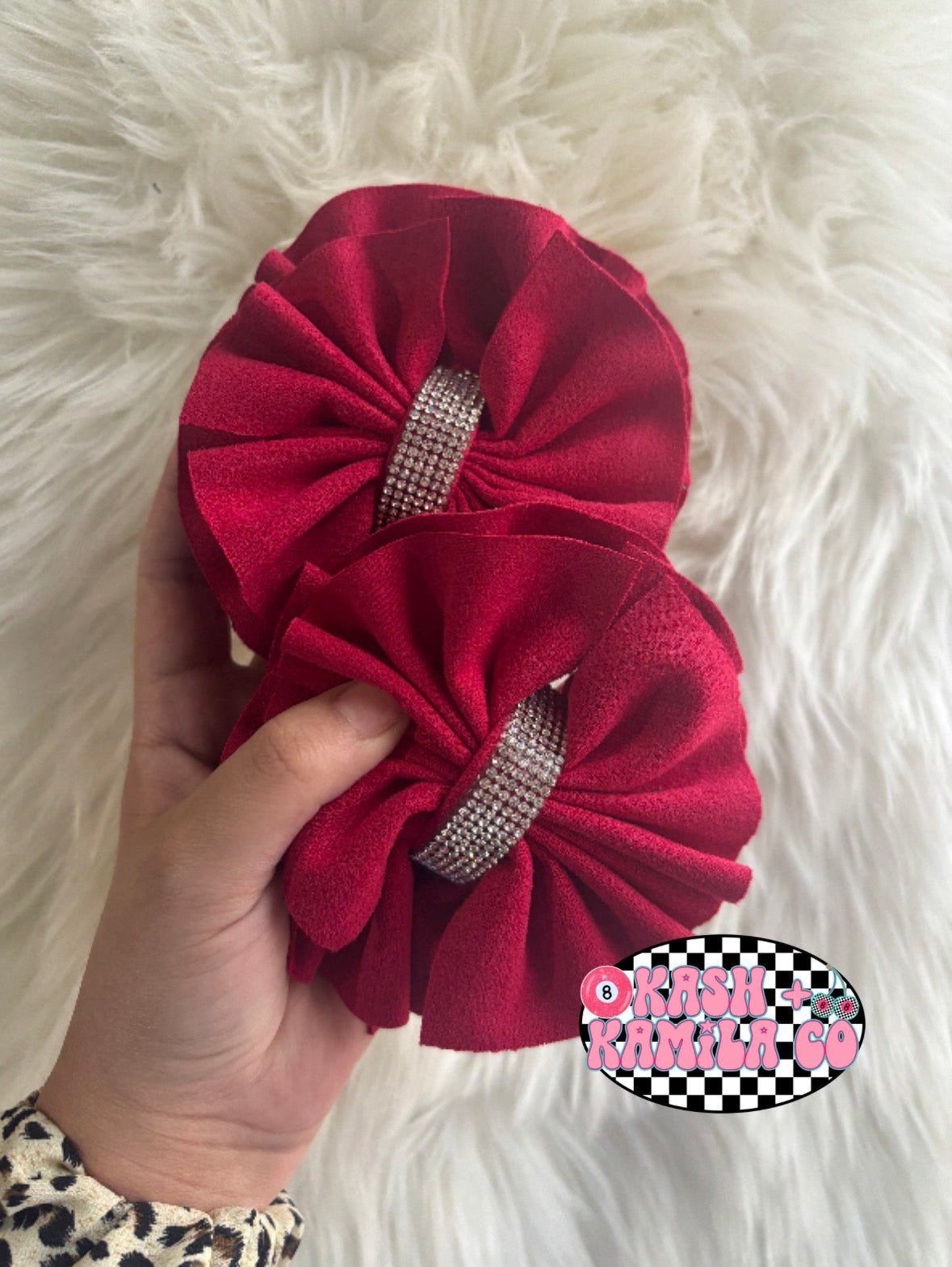 RTS Shredded Piggies Suede Red/Clip