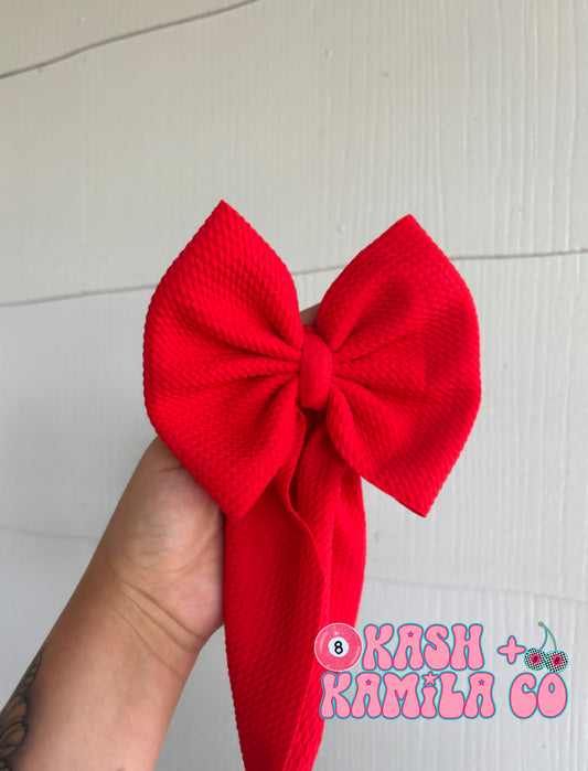 RTS 5” Headwrap Red/Toddler