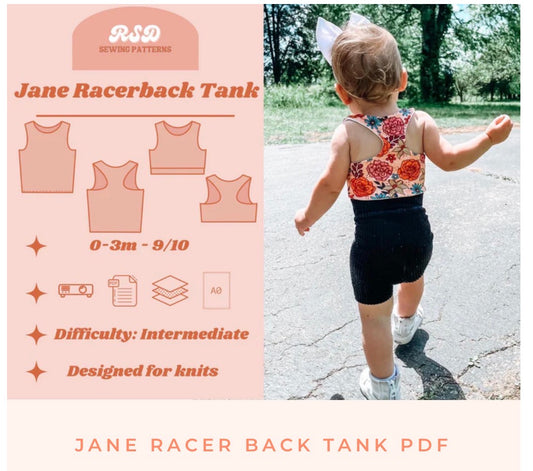 COLLAB Jane Racerback Tank(no codes)