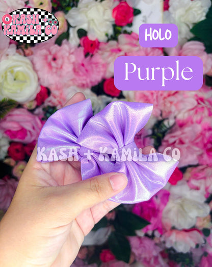 MTO Holo Bows & Piggies (Clip/Nylon)