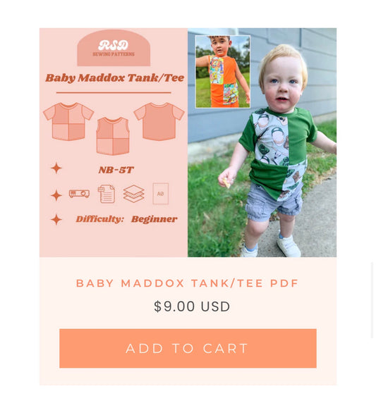 COLLAB Maddox Tank/Tee (Color Block Coord Solid)