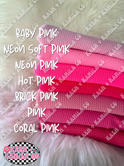 MTO Pink Shades Headwraps