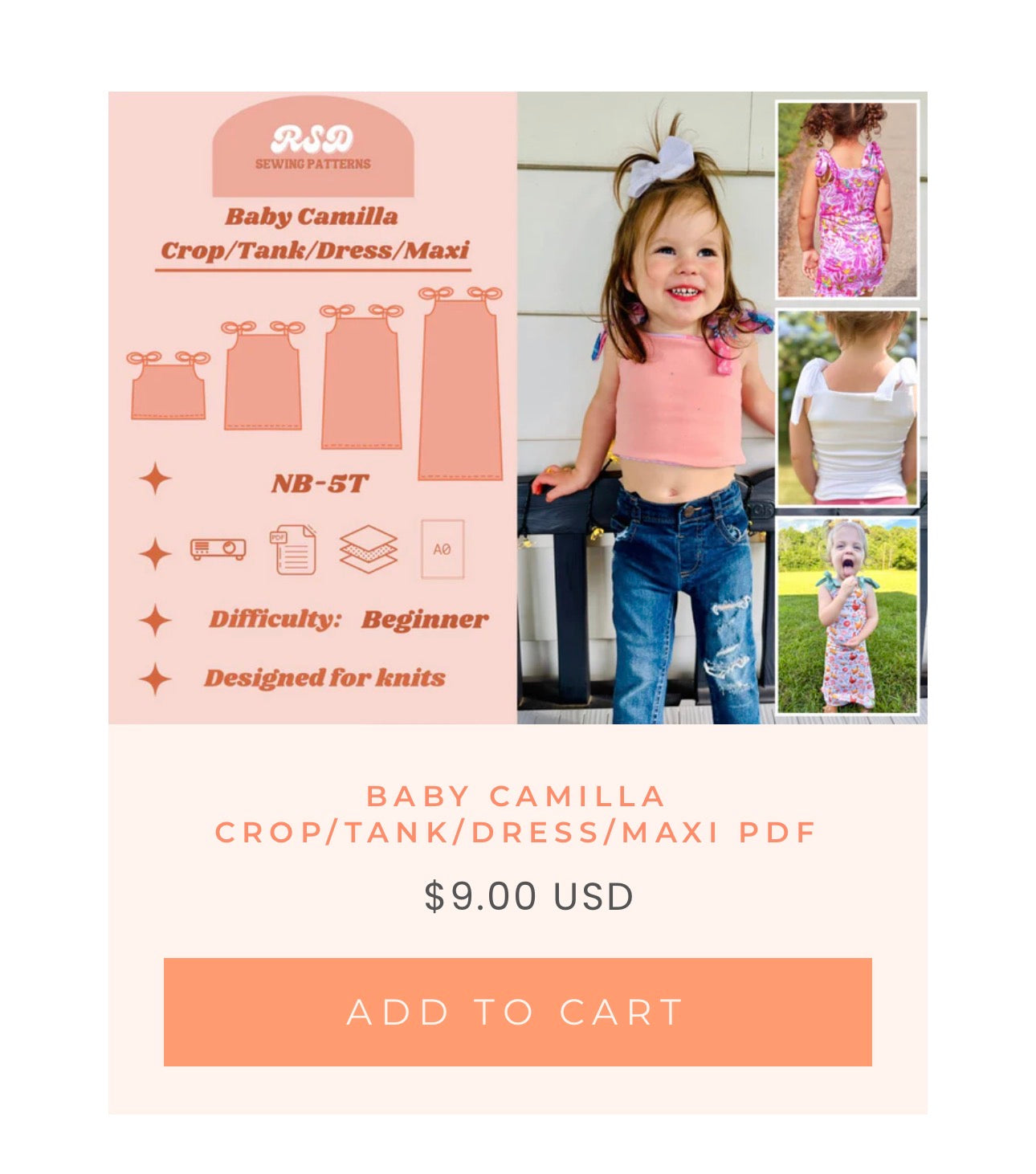 COLLAB Camilla Top/Tank/Dress