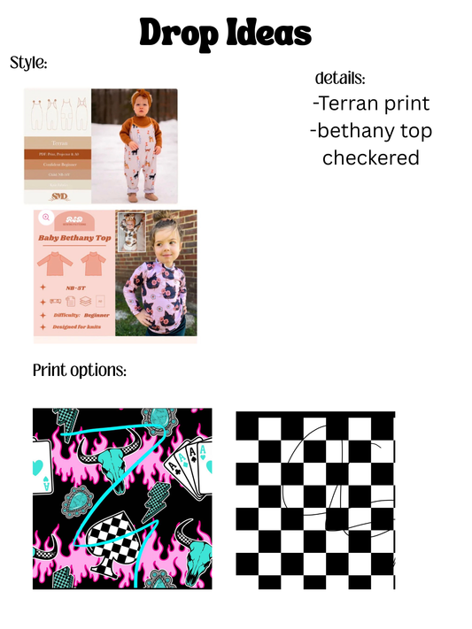 DROP Western Flame Terran/Bethany Top LS