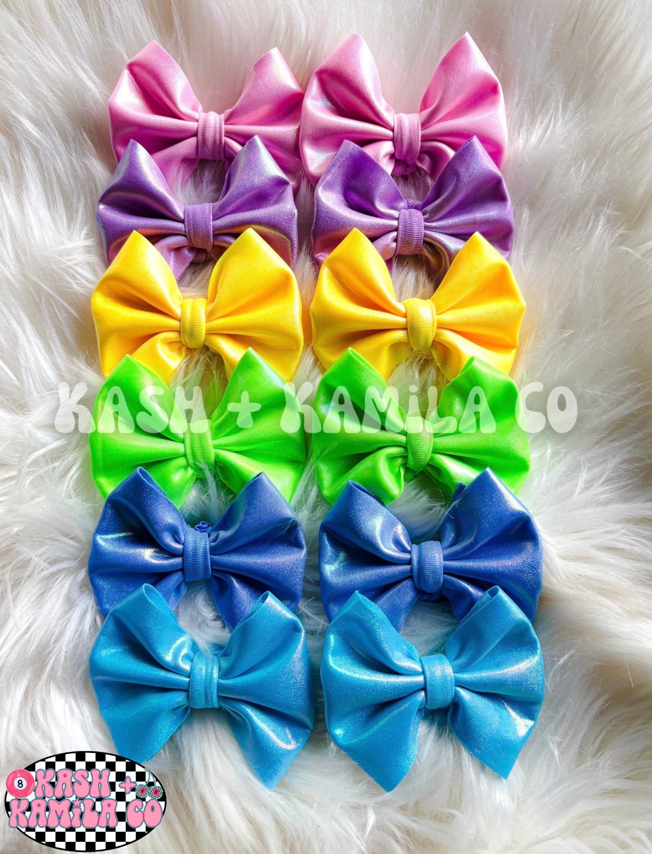 MTO Holo Bows & Piggies (Clip/Nylon)