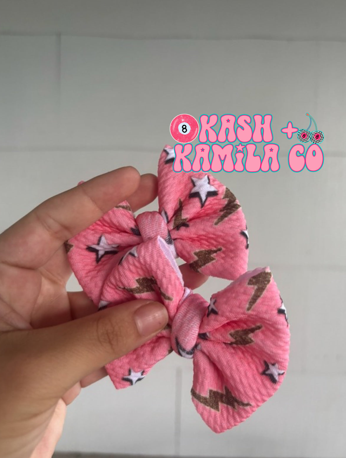 RTS 3” Piggies Pink Stars / Clip