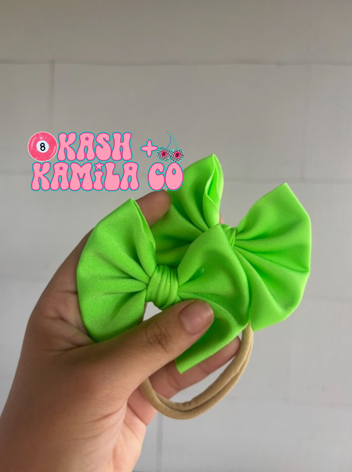 RTS 3” Piggies Swim Neon Green / Nude Nylon