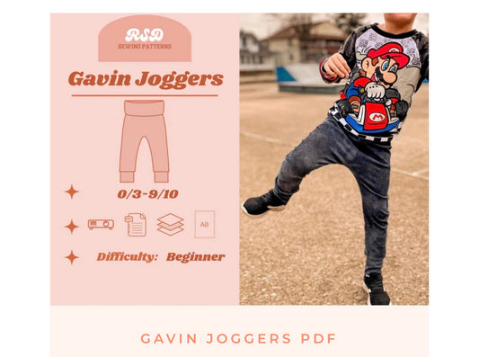 COLLAB Gavin Joggers(no codes)