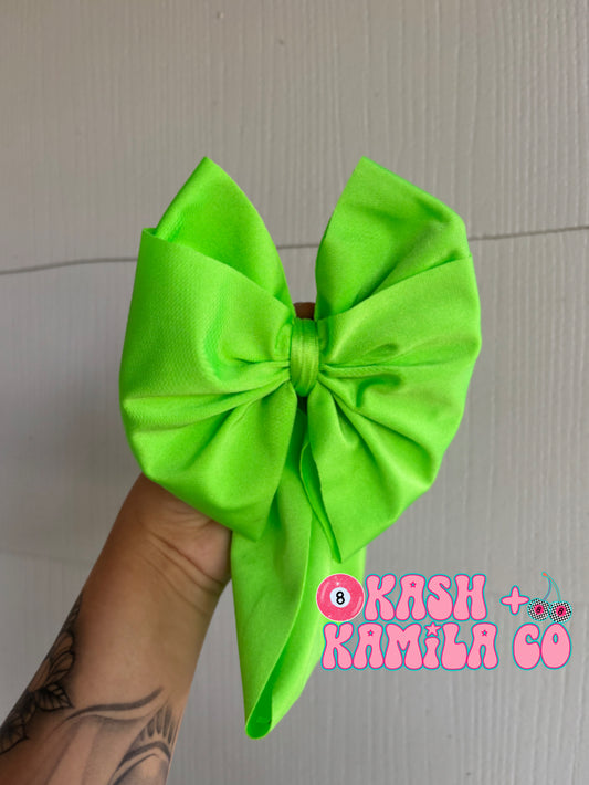 RTS Messy Headwrap Swim Lime Green/Baby