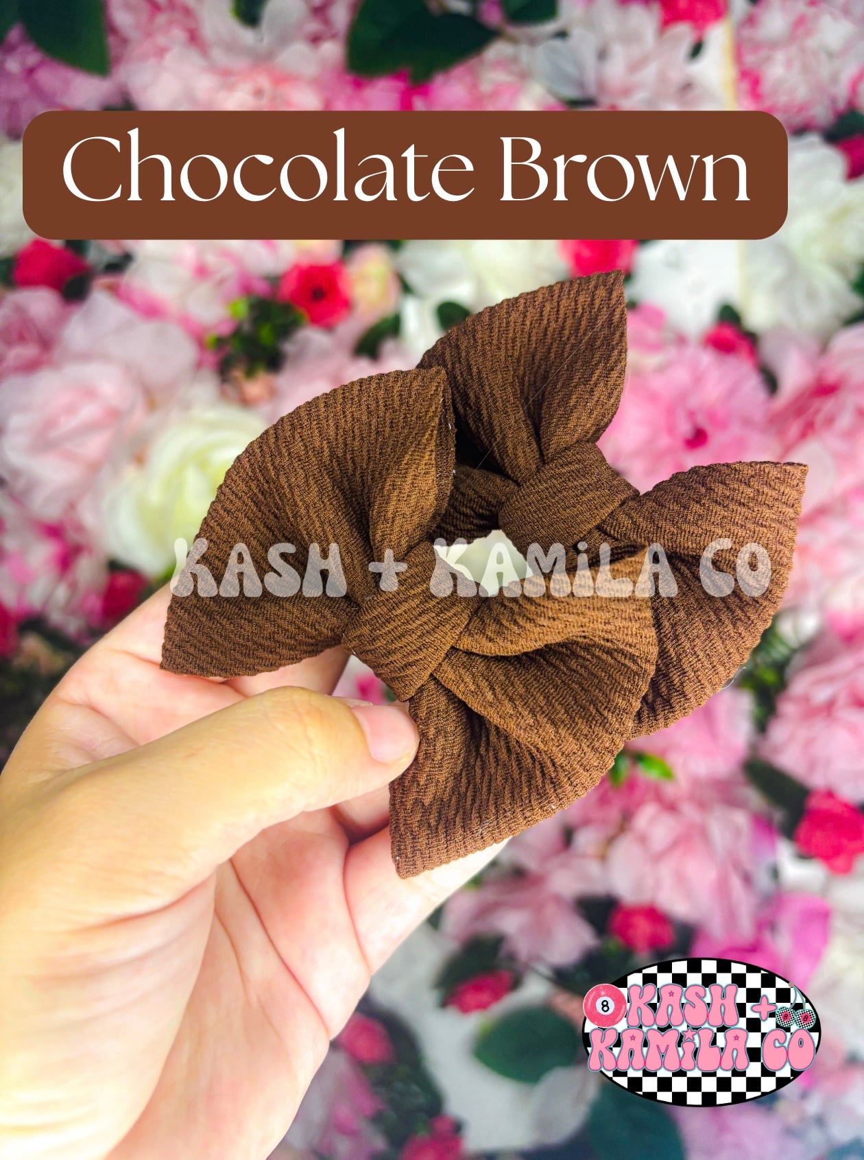 MTO Brown Shades Bows & Piggies (Clip/Nylon)