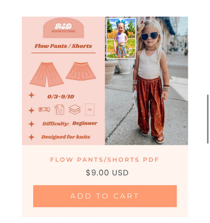 CUSTOM | Flow Pants/Shorts