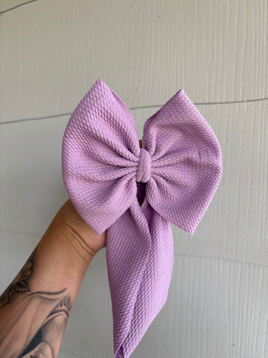 RTS 5” Headwrap Lilac w,Gold / Toddler