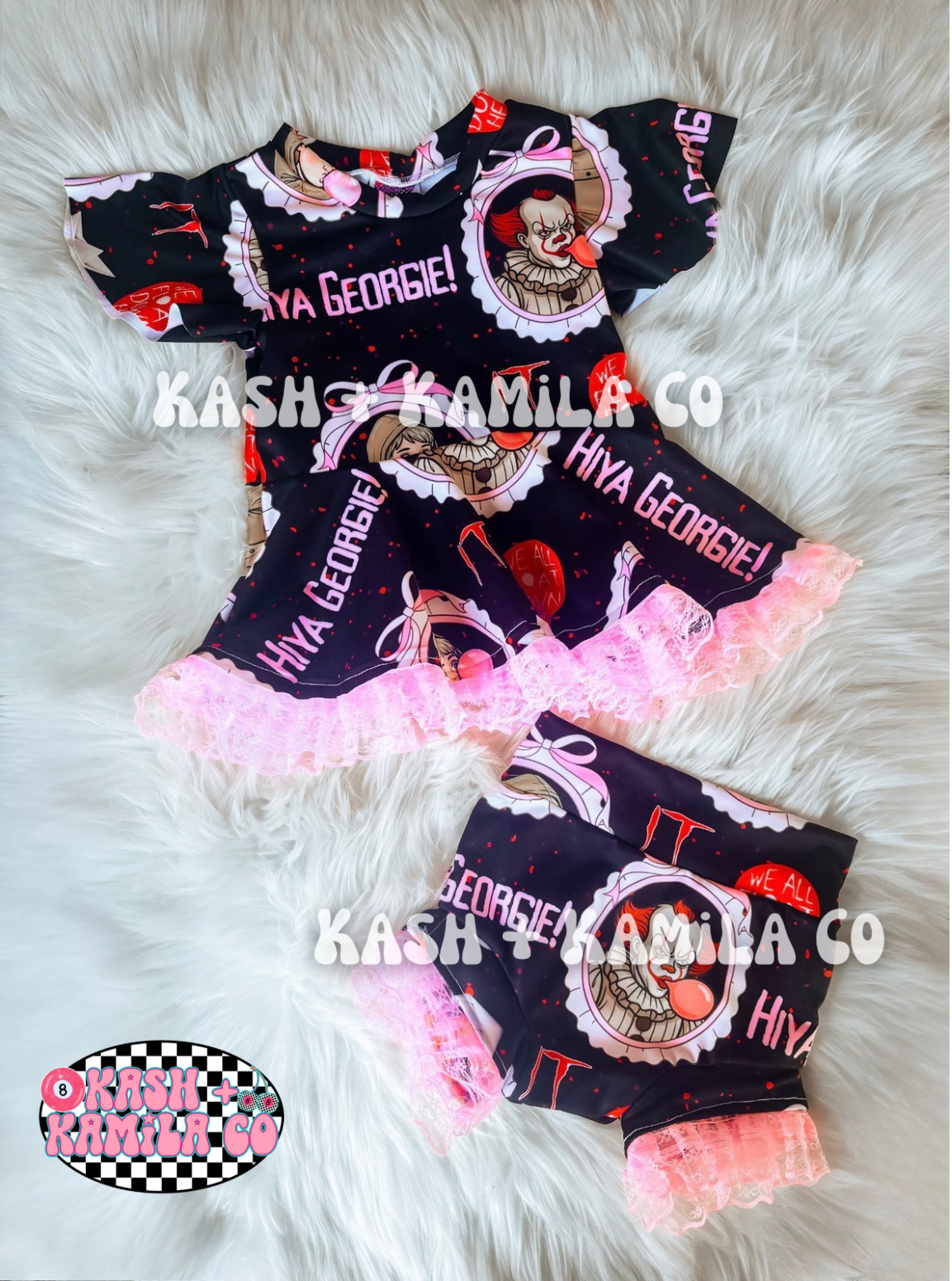 Pennywise Ruffle Trim Bottoms