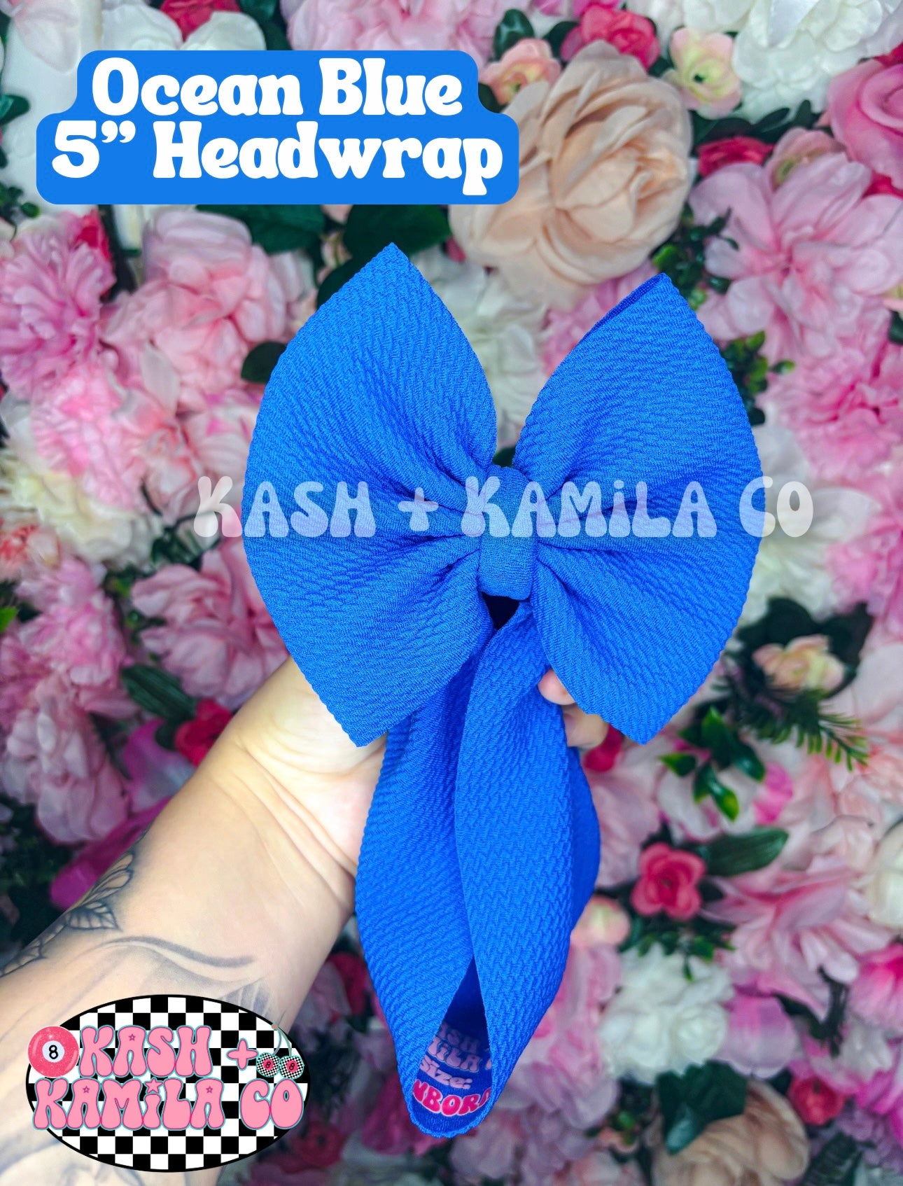 MTO Blue Shade Headwraps