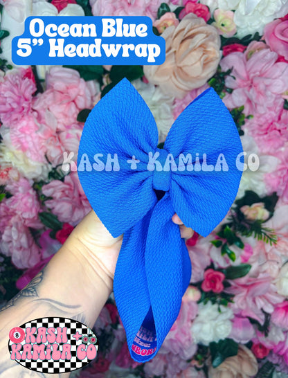 MTO Blue Shade Headwraps