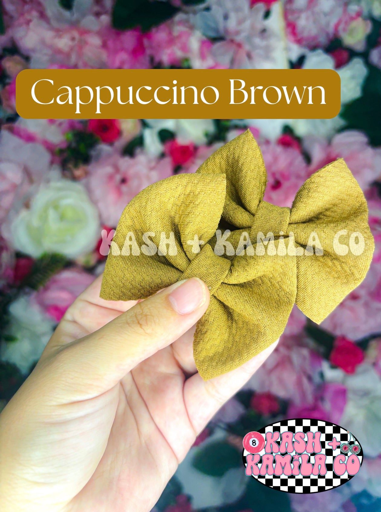 MTO Brown Shades Bows & Piggies (Clip/Nylon)