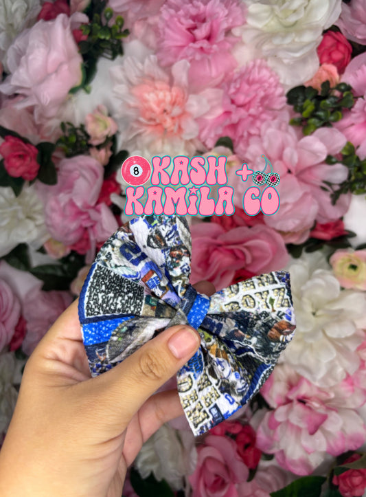 RTS 4” Bow Dallas Cowboys/Clip