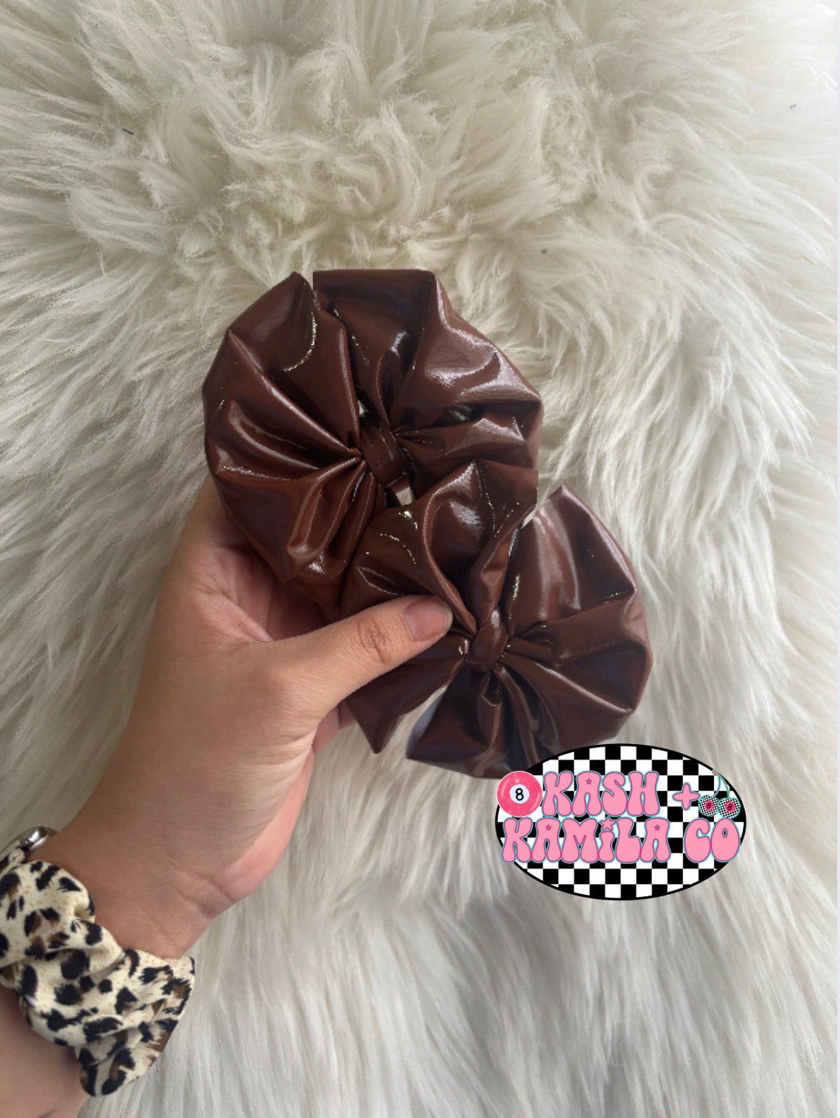 RTS Messy Piggies Plastic Choc Brown/Clip