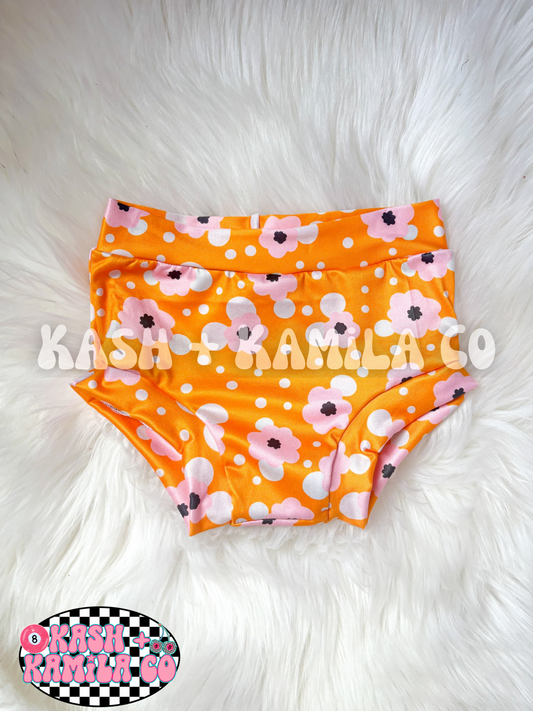 RTS Floral Bummies 12-18m