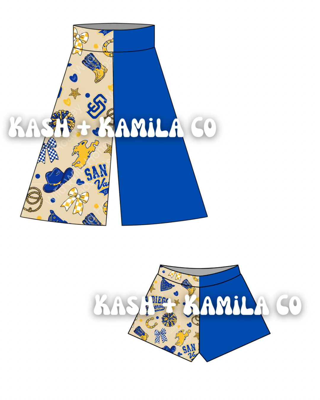 School San Diego Split Pants/Shorts