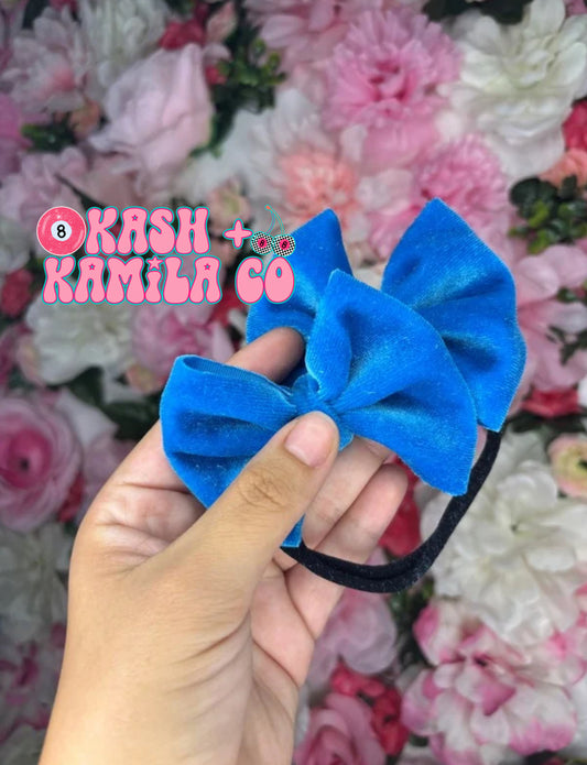 RTS 3” Piggies Velvet Blue / Black Nylon