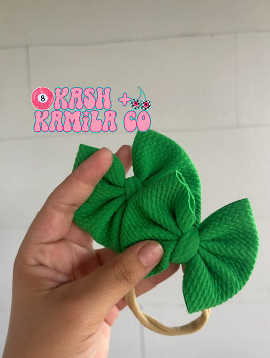 RTS 3” Piggies Green / Nude Nylon