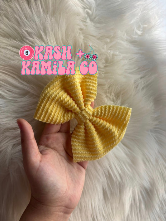 RTS 5” Bow Urban Rib Yellow