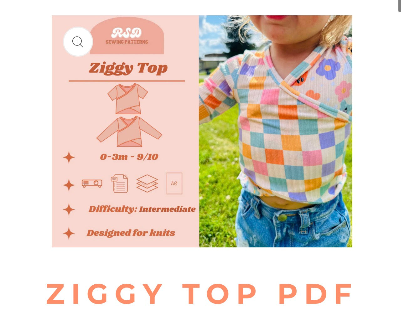CUSTOM Ziggy Top