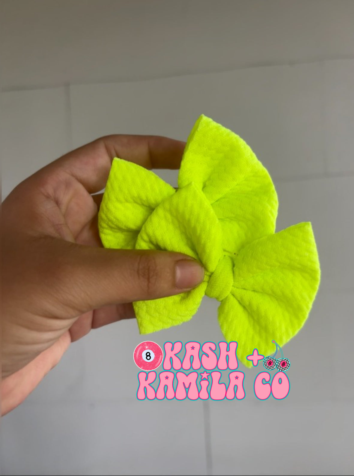 RTS 3” Piggies Neon Yellow/Nude Nylon