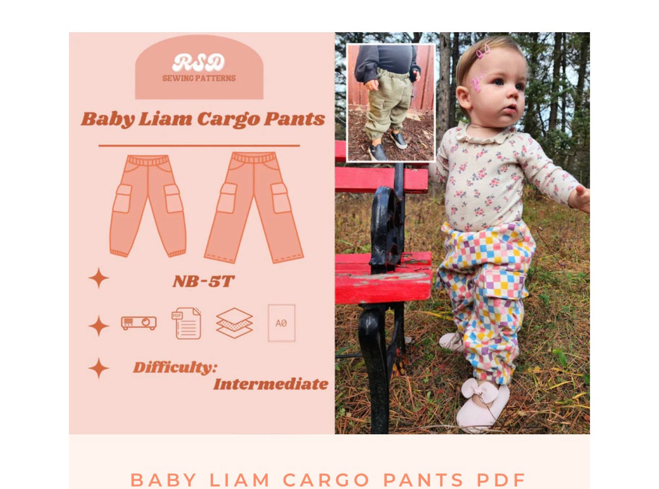 CUSTOM | Liam Cargo Pants
